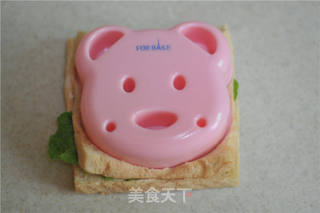 小熊土司盒的做法步骤:10