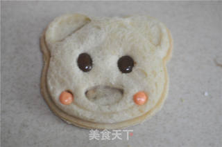 小熊土司盒的做法步骤:12
