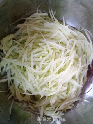 潮汕黄瓜烙的做法步骤:5