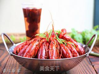 杨梅酒小龙虾的做法步骤:11