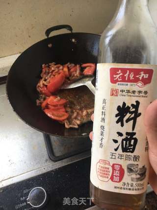 西红柿肉丝面的做法步骤:6