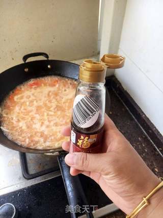 西红柿肉丝面的做法步骤:9