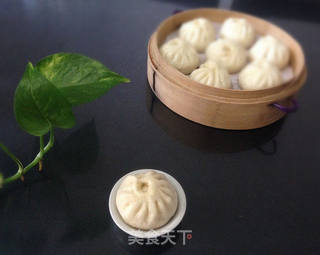 笋干肉包的做法步骤:7