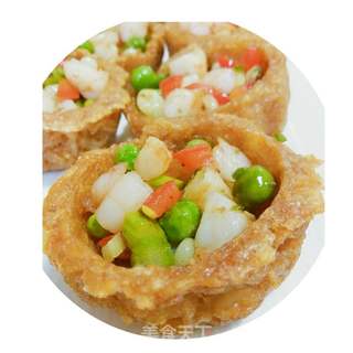 香脆米饭杯的做法步骤：13