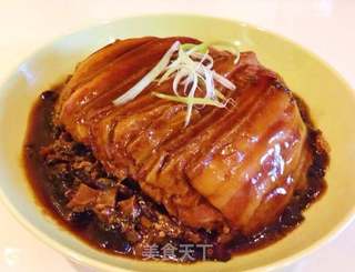 梅菜扣肉的做法步骤:10