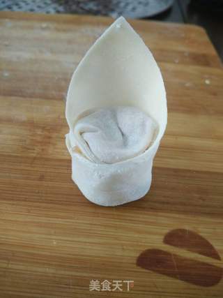 官帽馄饨的做法步骤:9