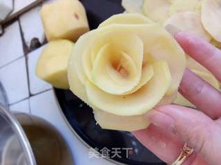 黄金玫瑰的做法步骤:4