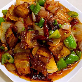 家常回锅肉的做法步骤:10