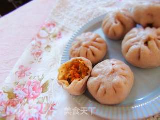 胡萝卜肉包子的做法步骤:8