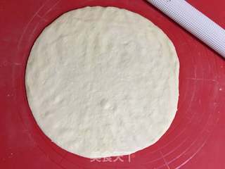 牛肉丸披萨的做法步骤:4