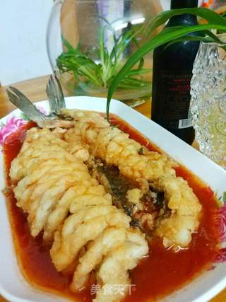 松鼠鱼的做法步骤:16