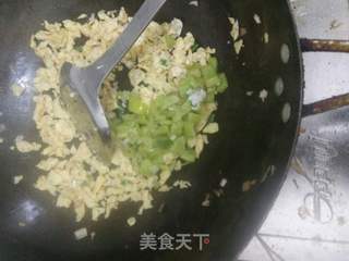 蛋炒饭的做法步骤:5