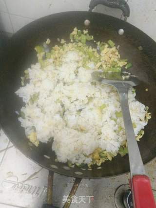 蛋炒饭的做法步骤:6