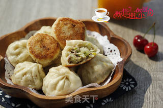 瓠子肉馅生煎包的做法步骤:17