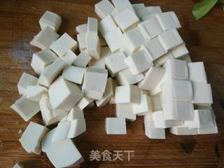 麻婆豆腐的做法步骤：3