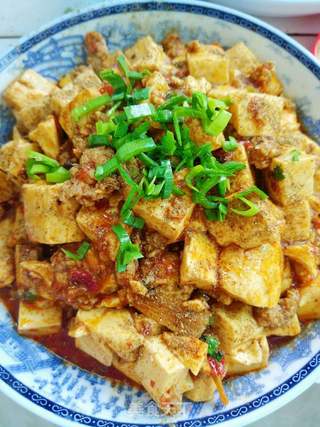 麻婆豆腐的做法步骤:12
