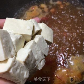 西红柿豆腐汤的做法步骤：6