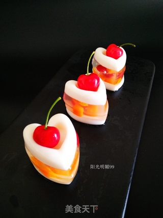 双层芒果果冻的做法步骤:15