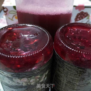 美貌又美味的葡萄果酱的做法步骤:6