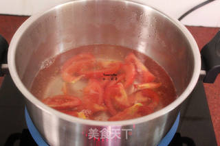 西红柿蛋花汤的做法步骤:4