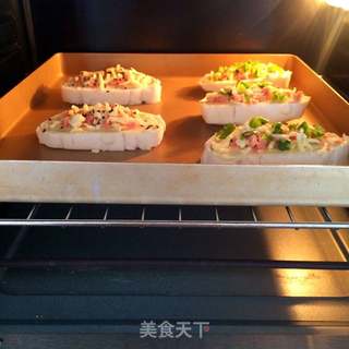 芝士馒头片的做法步骤:7