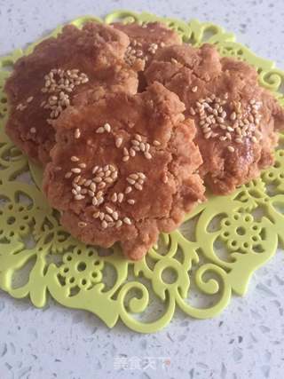 芝麻桃酥的做法步骤:6