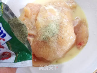 姜汁鸡排的做法步骤:8