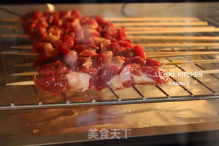 羊肉串(烤箱版)的做法步骤:5