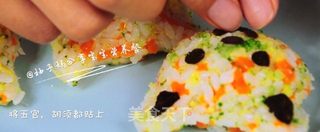 杂蔬鳕鱼猫饭团—宝宝从此爱上吃蔬菜的做法步骤:13
