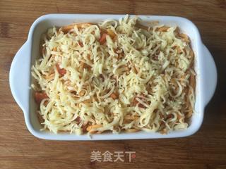培根芝士焗意面的做法步骤:12