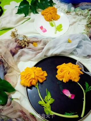菊花馒头的做法步骤:22