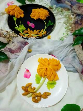 菊花馒头的做法步骤:23