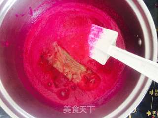 火龙果椰汁糕的做法步骤:5