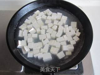 毛豆米双色豆腐的做法步骤:3