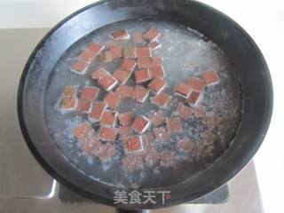 毛豆米双色豆腐的做法步骤:4
