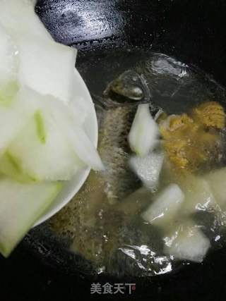 鲫鱼冬瓜汤的做法步骤:7
