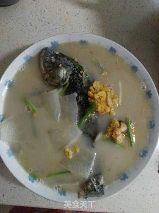 鲫鱼冬瓜汤的做法步骤:10
