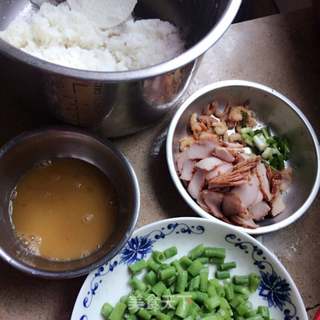 粉豆鸡蛋饭的做法步骤:3