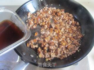 香菇肉末面的做法步骤:7
