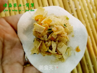 简单豆油皮素饺子的做法步骤:6