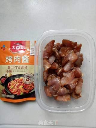 香辣烤肉串的做法步骤:2