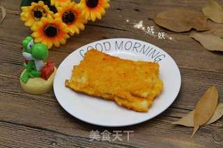 爆浆鱼排的做法步骤:9