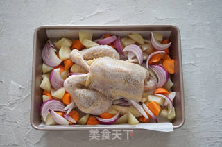原味烤鸡的做法步骤:6