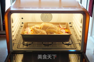 原味烤鸡的做法步骤:7
