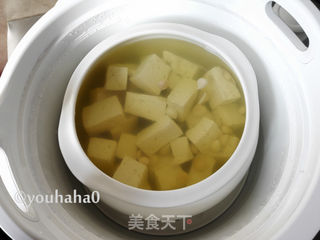 杏仁豆腐汤的做法步骤:7