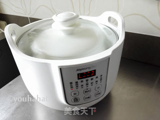 杏仁豆腐汤的做法步骤:6