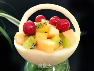 甜瓜果蓝的做法步骤:6