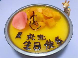新手一次成功的6寸芒果慕斯蛋糕的做法步骤:12