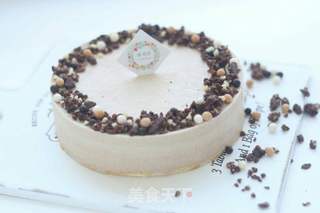 红茶棉花糖脆片慕斯的做法步骤:16
