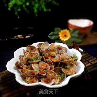 辣炒花甲的做法步骤:9